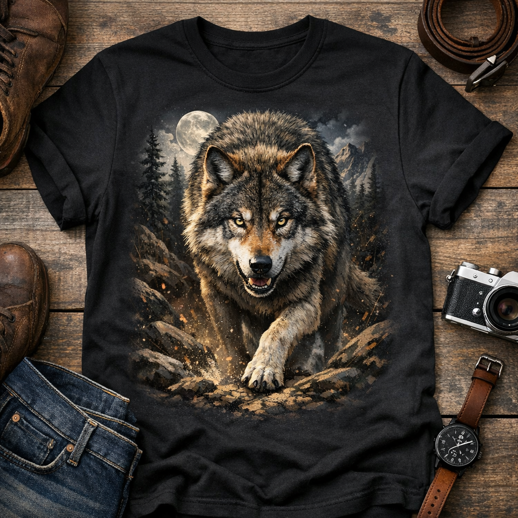 Wolf T-shirt Desing